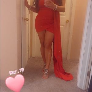 Beautiful red dress